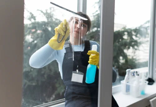 Nettoyage de vitres intérieures et extérieures à Torteron